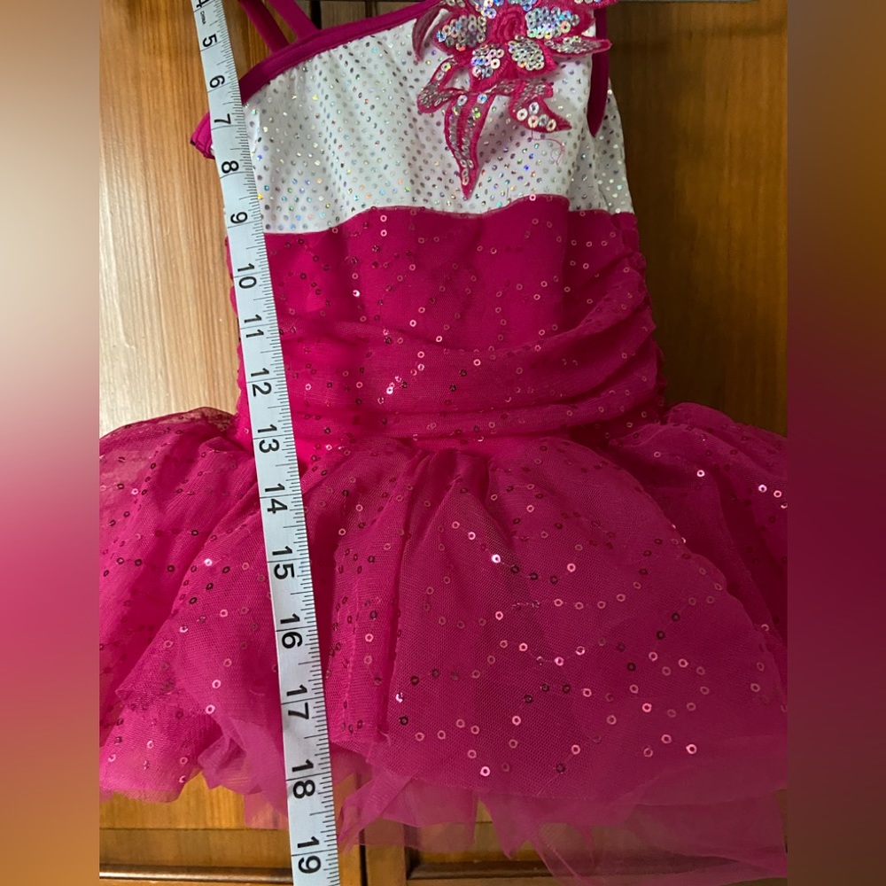 Weismann Pink Sparkly Dance Costume - Picture 6 of 11